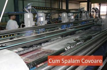 cum spalam covoare